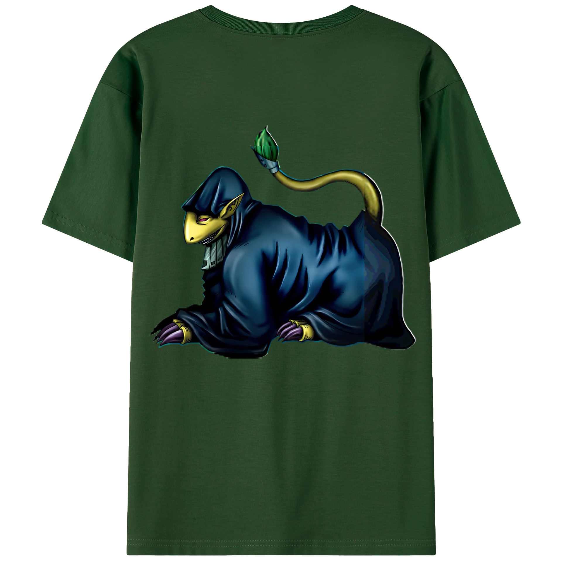 （画像用） 遊☆戯☆王 Yu-Gi-Oh! 綿100％半袖Tシャツ（背面プリント）